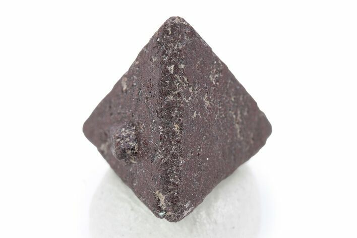 Red-Brown Tetrahedral Zunyite Crystal w/ Hematite - Iran #341807